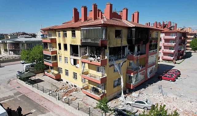 Doğalgaz patlamasının sebebi kesilen borudan sızan gaz çıktı