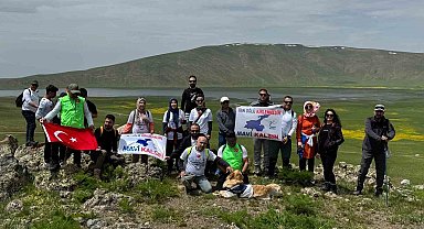 Doğaseverler, Erciş'in gizli cenneti Meydan Yaylası'nda buluştu