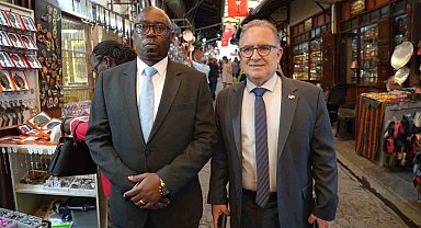 Dominik ve Kenya Büyükelçileri Gaziantep'e hayran kaldı