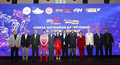 Dünya Motokros Şampiyonası'nın tanıtım toplantısı yapıldı