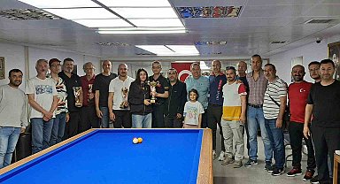 Dünya ve Türkiye 3 bant bilardo şampiyonu Muğla'da turnuvaya katıldı