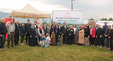 Düzce'de ıslahı tamamlanan meralar hizmete açıldı