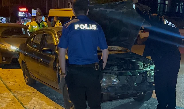 Düzce'de küçük yaştaki sürücü, polis kovalamacasıyla yakalandı