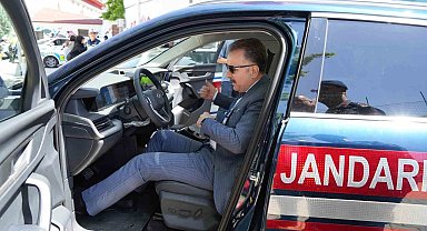 Edremit'te TOGG, Jandarma'nın hizmetine girdi