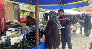 Eğirdir Jandarmasından "dikkat hırsız var" eğitimi