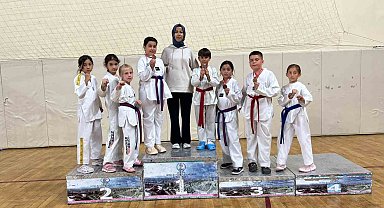 Eğirdirli sporculardan, taekwondo şampiyonasında madalya yağmuru