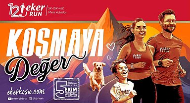 Eker I Run bu yıl "Koşmaya Değer" mottosuyla gerçekleştirilecek
