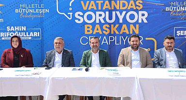 Elazığ Belediye Başkanı Şerifoğulları, vatandaşların sorularını cevapladı