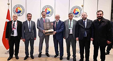Elazığ Ticaret Borsası yönetimi, TOBB 81'inci Genel Kuruluna katıldı