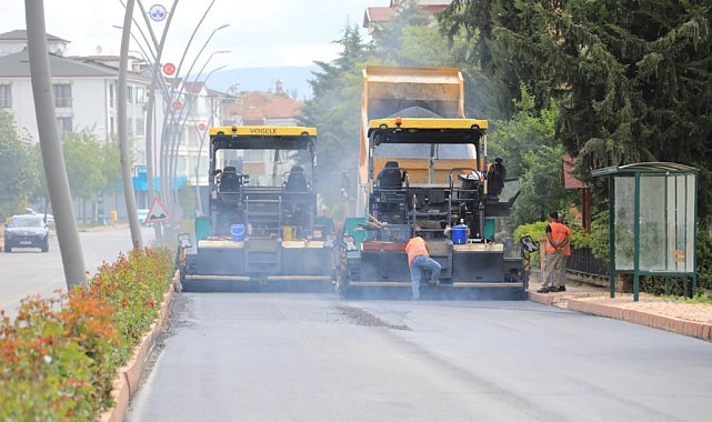 Elazığ'da asfaltlama seferberliği
