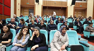 Elazığ'da hastane çalışanlarına Afet Farkındalık Eğitimi verildi