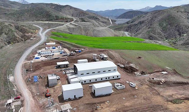 Elazığ'da içme suyu arıtma tesisinde çalışmalar sürüyor