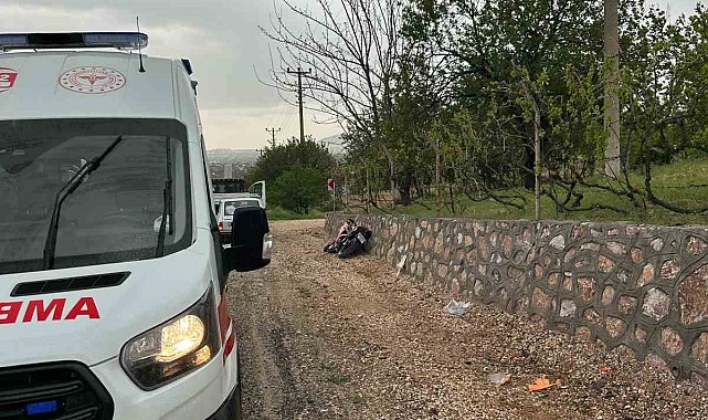 Elazığ'da motosiklet kazası: 1 yaralı