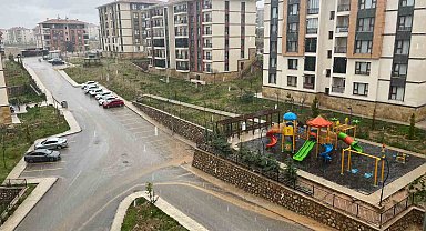 Elazığ'da sağanak etkili oluyor