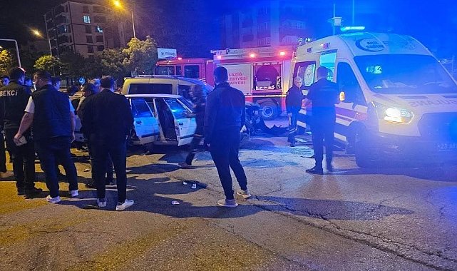 Elazığ'da trafik kazası: 3 yaralı