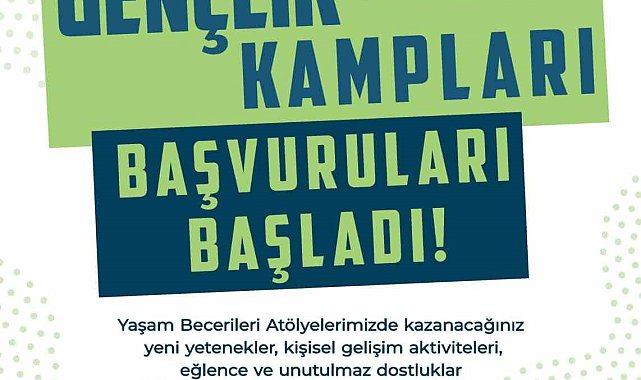 Elazığ'da Yaz Gençlik Kampı başvuruları sürüyor