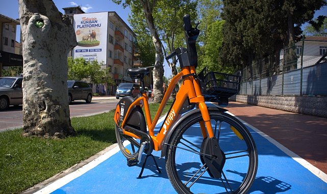 Elektirikli bisiklet Tripy'lere bahar indirimi: Dakika ücreti 2 TL