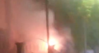 Elektrik tesisatında çıkan yangın korkuttu