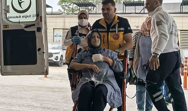 Elini makineye kaptıran işçi yaralandı