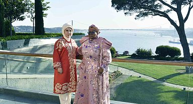 Emine Erdoğan, Esvatini Ana Kraliçesi Ntfombi Tfwala ile görüştü