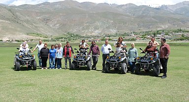 Engelliler Haftası kapsamında yamaç paraşütü ve ATV sürüşü etkinliği düzenlendi