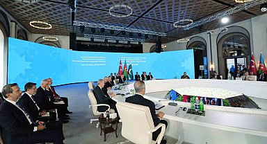 Erdoğan: "Gazze'de göz göre göre katledilen masum çocuklar ve insanların hakkını savunmaya devam etmekte kararlıyız"