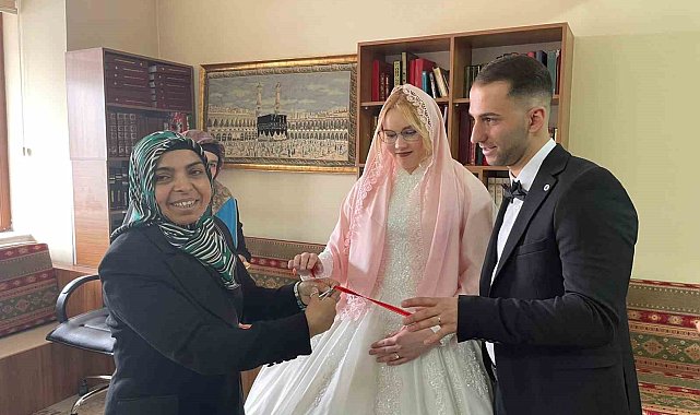 Erzincan'a Estonyalı gelin