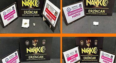Erzincan'da 5 kişiye uyuşturucu kullanmaktan işlem yapıldı