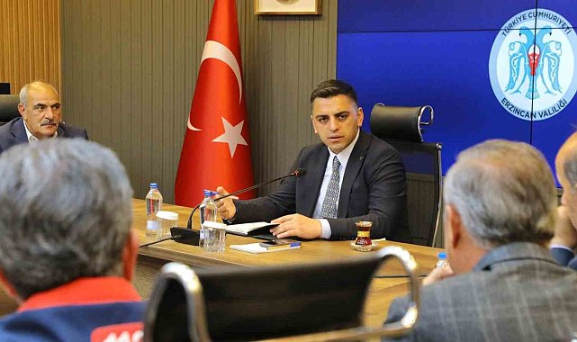 Erzincan'da Afetlere Müdahale Koordinasyon Toplantısı düzenlendi