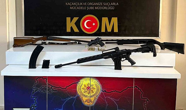 Erzincan'da silah operasyonu; 2 kişi yakalandı