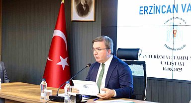 Erzincan'da Turizm ve Tarım Master Planı Çalıştayı düzenlendi