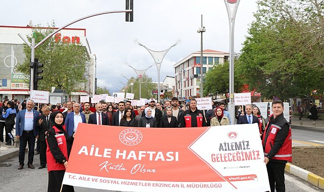 Erzincan'da Uluslararası Aile Gününü Coşkuyla kutlandı