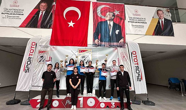 Erzincanlı atıcılardan 5 madalya