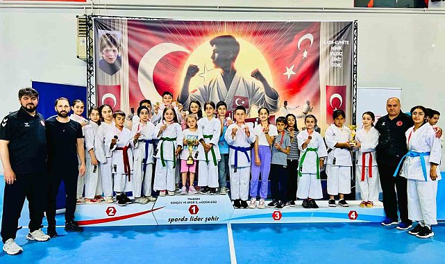 Erzincanlı karatecilerden Şehit Eren Bülbül Turnuvası'ndan madalya yağmuru
