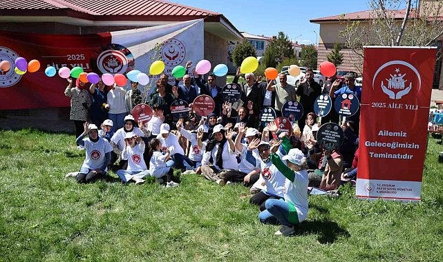 Erzurum'da engelli şenliği renkli görüntülere sahne oldu