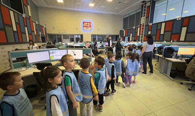 Es Çocuk Evi'nin minikleri 112'yi keşfetti