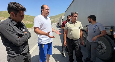 Esendere Gümrük Kapısı'nda 10 kilometrelik tır kuyruğu