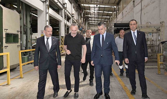 Esenyurt Belediye Başkan Vekili Aksoy Esenyurtlu sanayicilere ziyaret