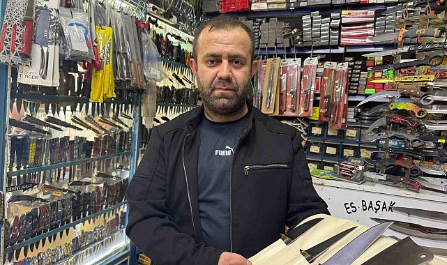 Eskişehir'de Kurban Bayramı öncesi bıçakçılarda hazırlık başladı