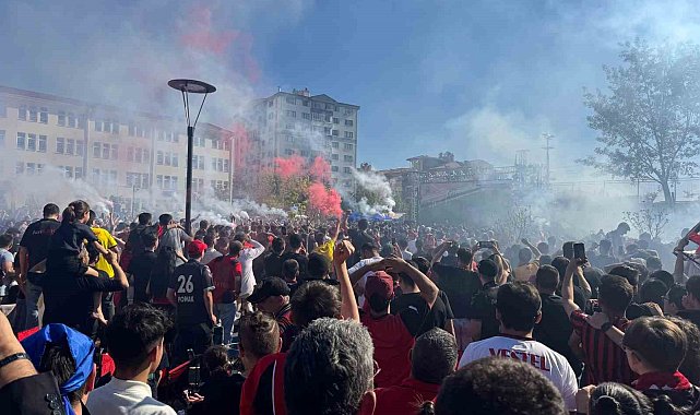 Eskişehir'de şampiyonluk kutlamaları