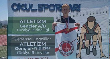 Eskişehirli öğrenci Türkiye şampiyonu oldu