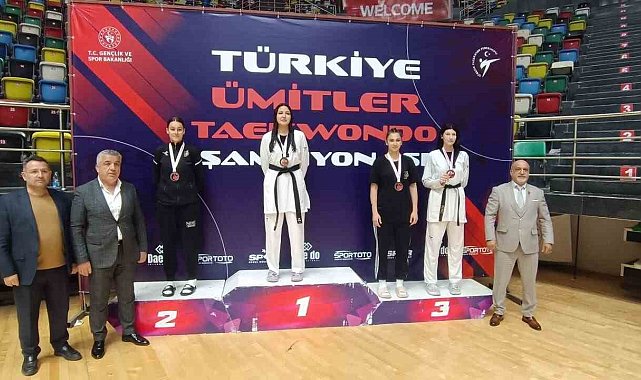 Eskişehirli sporcu Nida Nur Çene Türkiye Tekvando Şampiyonası'nda Türkiye 3'üncüsü oldu