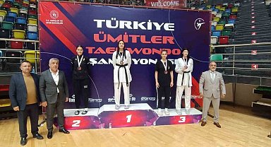 Eskişehirli sporcu Nida Nur Çene Türkiye Tekvando Şampiyonası'nda Türkiye 3'üncüsü oldu