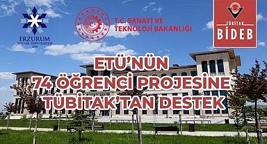 ETÜ' 74 öğrenci projesine destek aldı