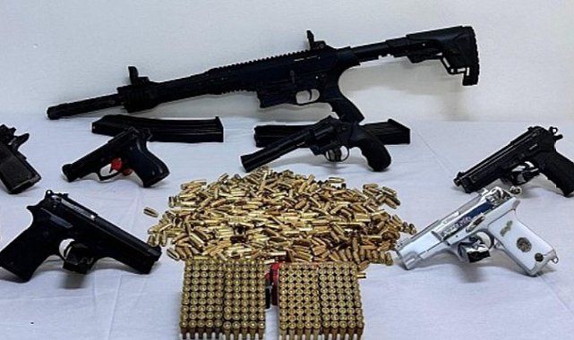 Evden cephanelik çıktı: 4 şüpheli adliyeye sevk edildi