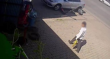 Evin bahçesinde, masa üstünde duran paraları çaldı, polisten kaçamadı