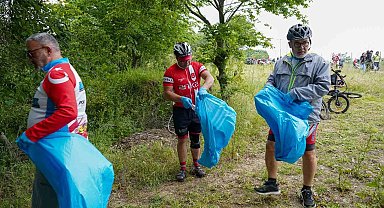 Eyüpsultan köylerinden doğaya "Ateş Yakma, Çöp Atma" mesajı