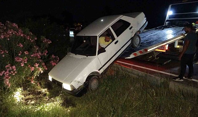 Facianın eşiğinden dönülen kazayı burunları bile kanamadan atlattılar
