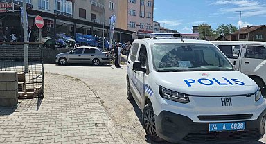 Feci kaza anı kamerada