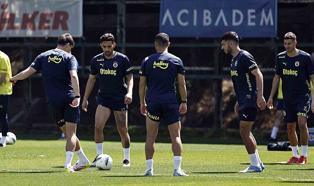 Fenerbahçe, Atakaş Hatayspor maçı hazırlıklarını sürdürdü